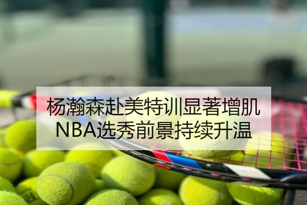 杨瀚森赴美特训显著增肌 NBA选秀前景持续升温